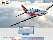 Tablet Screenshot of piper-france.com
